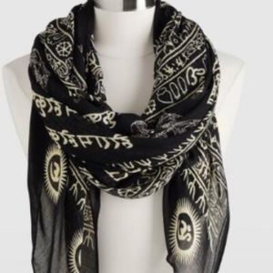 World Market Prayer Shawls (3), Black, Blue, & Red